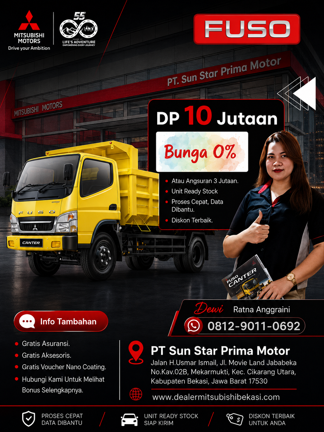 Promo Fuso DP 10 Jutaan - Dealer Mitsubishi Bekasi (8)
