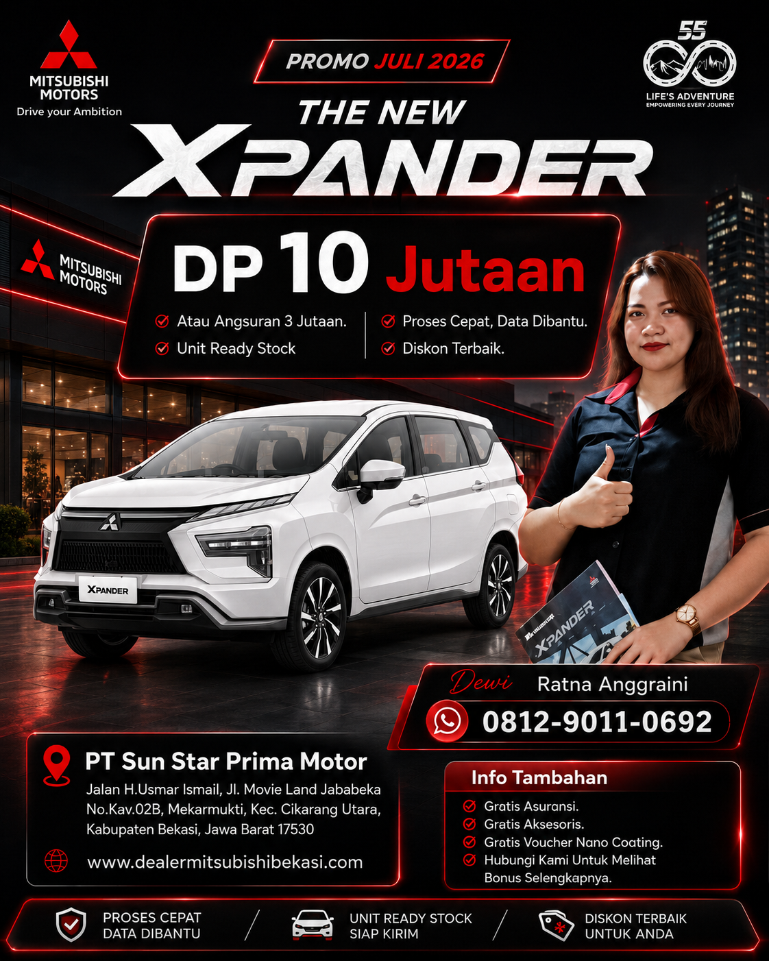 Promo Xpander DP 10 Jutaan - Dealer Mitsubishi Bekasi (2)